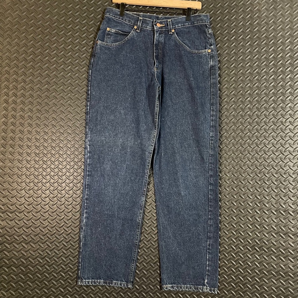 Vintage Brittania Blue Straight Leg Denim‎ Jeans Men's Size 33X32